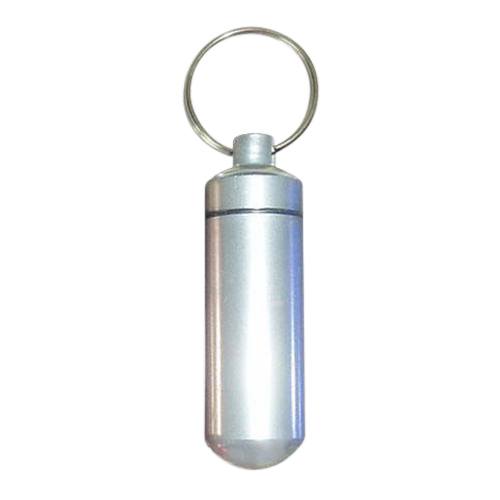 Silver Cremation Keychain