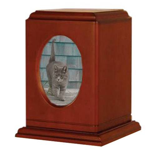 Simplicity Cherry Photo Pet Urn