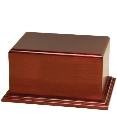 Simplemente Cherry Wood Urn