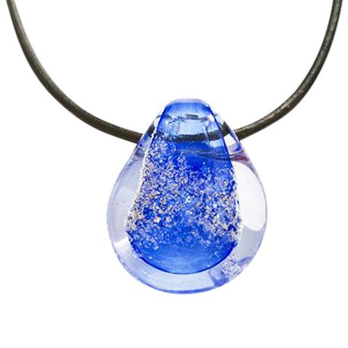 Sky Blue Memorial Jewelry Pendant