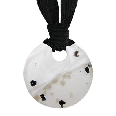 Snowfall Cremation Ashes Pendant