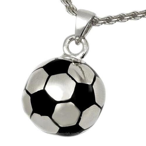 Soccer Cremation Pendant III