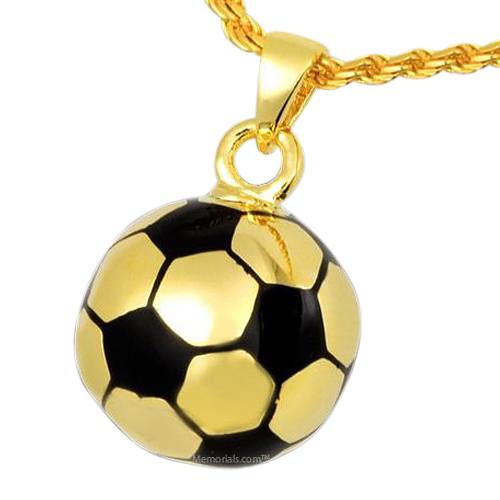 Soccer Cremation Pendant II