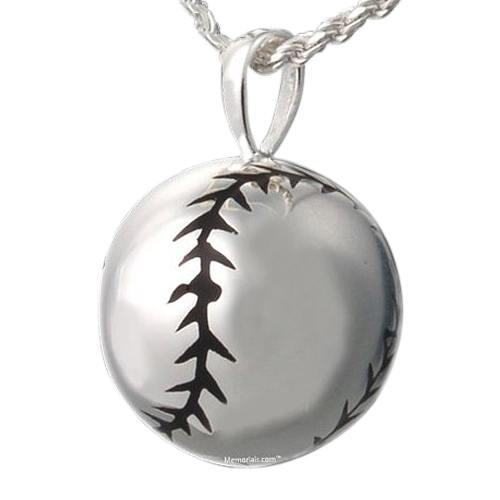 Softball Cremation Pendant III