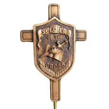 Soldier of the Cross Bronze Plaque