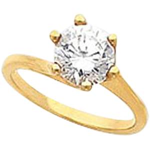 Solitaire 6 Prong Ring