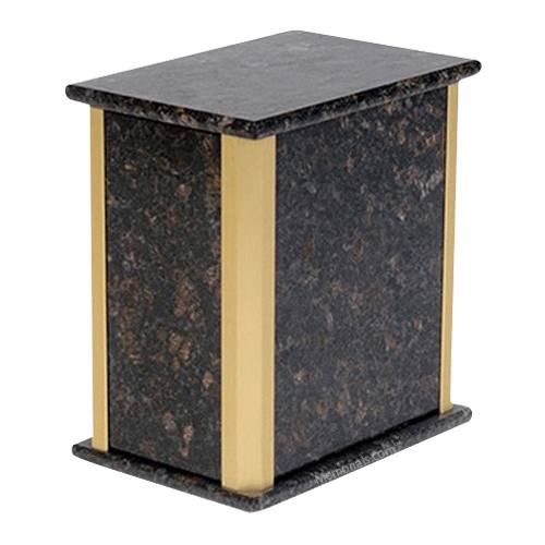 Solitude Tan Brown Granite Urns