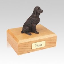 Springer Spaniel Bronze Medium Dog Urn