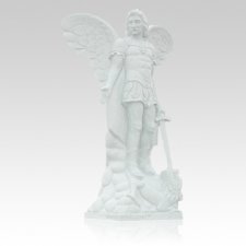 St. Michael Marble Statues