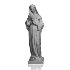 St. Rita Medium Marble Statue