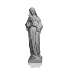 St. Rita Small Marble Statue