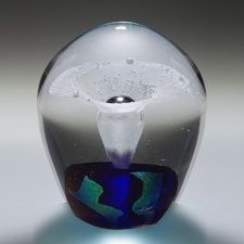 Star Geyser Glass Cremation Keepsake