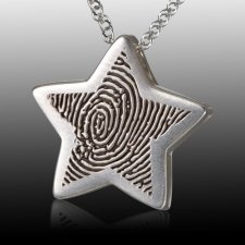 Star Cremation Print Keepsakes