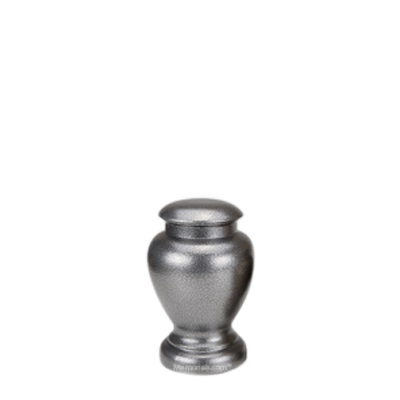 Stormy Small Metal Pet Urn