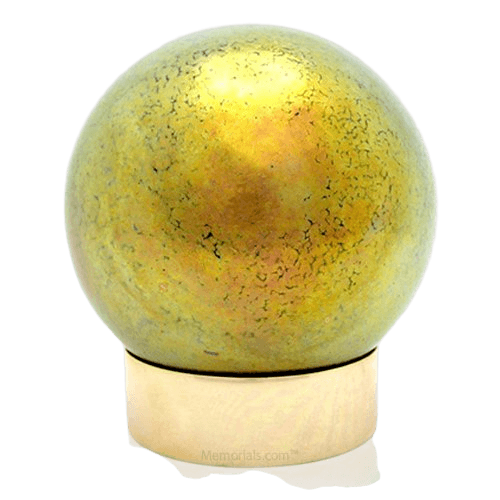 Sunburst Glass Infant Cremation Urn