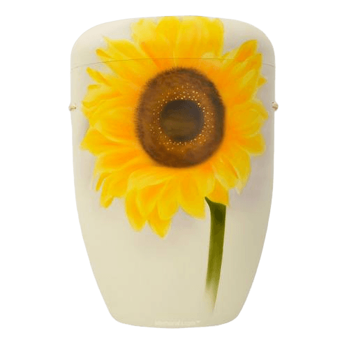 Sunflower Biodegradable Urn