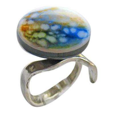 Sunset Memorial Ashes Ring