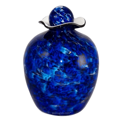 Swell Glass Cremation Urn