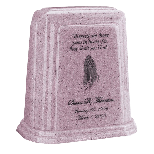 Tablet Millennium Lavender Marble Urn