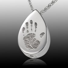 Tear Drop Cremation Print Keepsakes