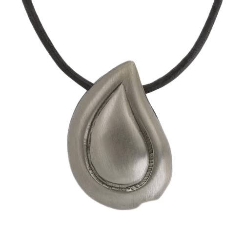 Teardrop Pewter Cremation Jewelry