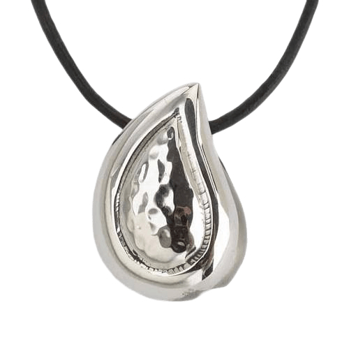 Teardrop Silver Cremation Jewelry