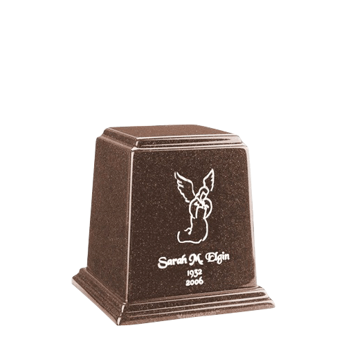 Temple Chocolate Keepsake Marble Urn