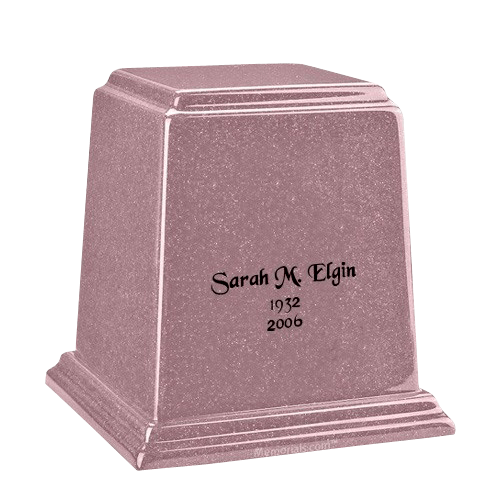 Temple Rose Medium Marble Urn
