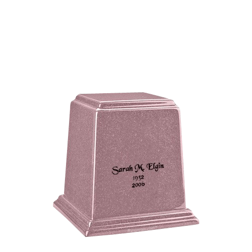 Temple Rose Mini Marble Urn