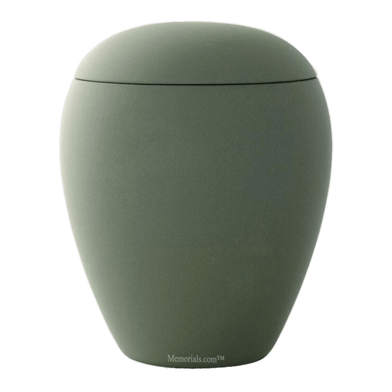 Terra Olive Ceramic Keepsake Urn