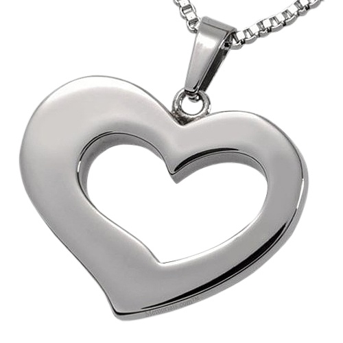 Timeless Heart Cremation Pendant