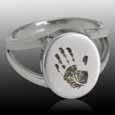 Timeless Cremation Print Rings