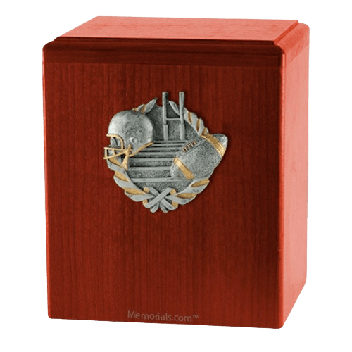 Touchdown Cherry Cremation Urn