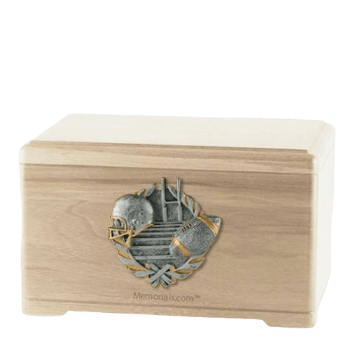 Touchdown Fan Maple Cremation Urn