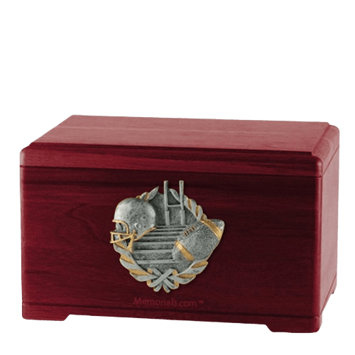 Touchdown Fan Rosewood Cremation Urn