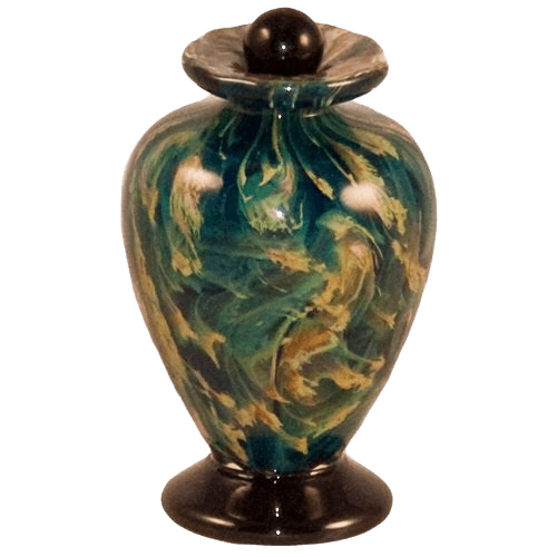 Trellis Glass Keepsake Urn