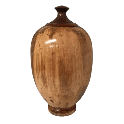 Tulip Wood Cremation Urn