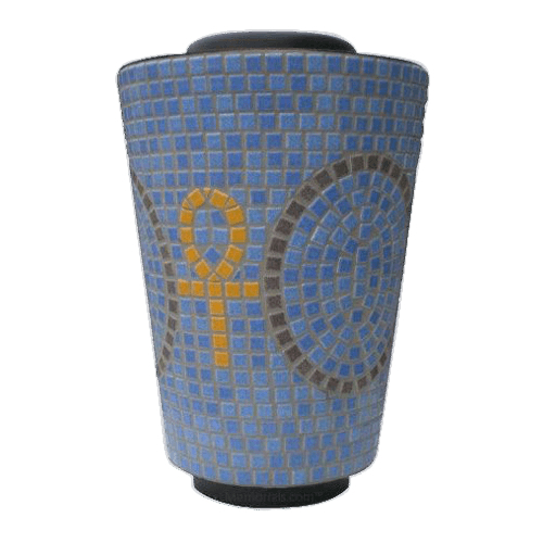 Orient Mosaic Cremation Urn