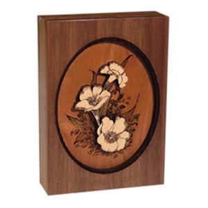 Floral Pet Keepsake Urn