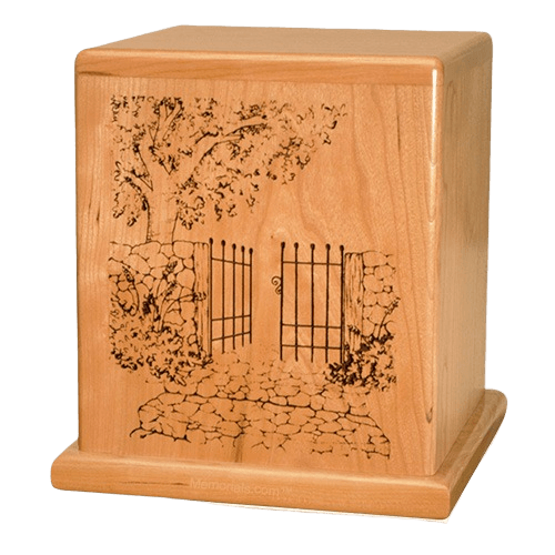 Heaven Gate Cherry Cremation Urn