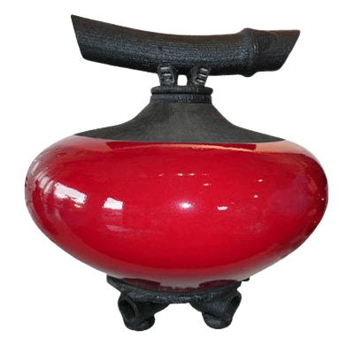 Haiku Cherry Red Wish Keeper Double Urn