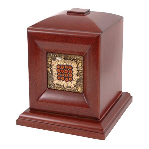 Palermo Wood Cremation Urn