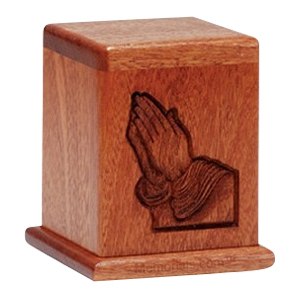 Praying Hands Keepsake Cremation Urn