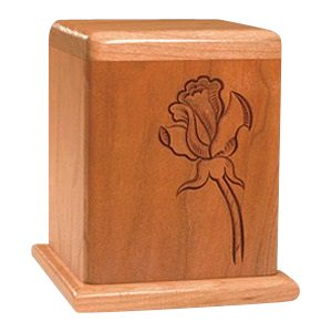 Rose Cherry Keepsake Cremation Urn