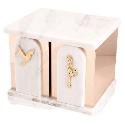 Home White Danby Companion Cremation Urn