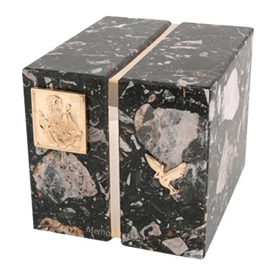 Foresta Cambrian Black Granite Companion Urn