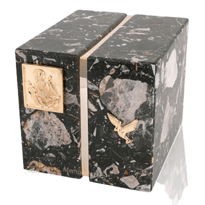 Foresta Cambrian Black Granite Companion Urn