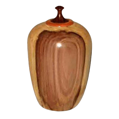 Angel Wood Cremation Urn