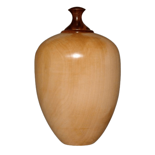 Pear Wood Cremation Urn