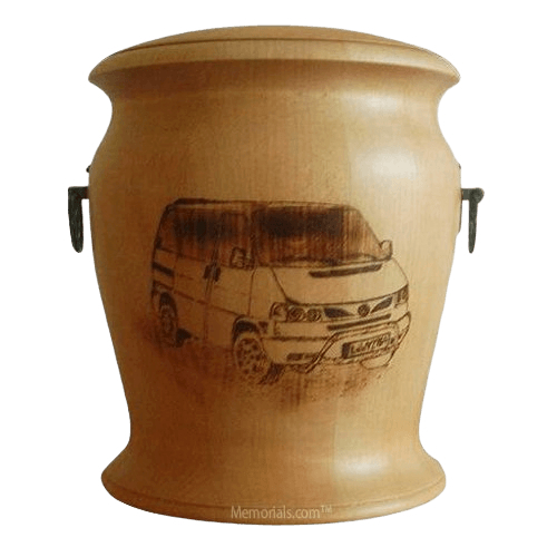 Van Wood Cremation Urn
